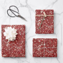 Search for red glitter wrapping paper Glam