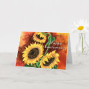 Search for sunflower paintings cards Yellow