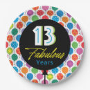 Search for 13th birthday plates Thirteen