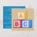 Search for color block invitations Vintage