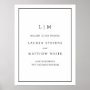 Search for wedding posters Black and white