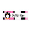 Search for penguins labels Cartoon