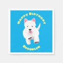 Search for westie napkins Terrier