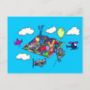 Search for adventure postcards Illustration