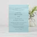 Search for blue watercolor wedding invitations Modern