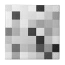 Search for black and white mosaic tiles Abstract