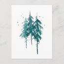 Search for abstract tree postcards Watercolor