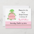 Search for elegant cake bridal shower invitations Pink