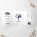 Search for navy and plum wedding invitations Watercolor