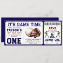 Search for ticket 1st birthday invitations First year down