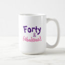 Search for forty birthday mugs Mother