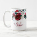 Search for branches mugs Watercolor floral