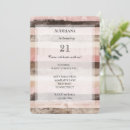 Search for pink and brown invitations Western