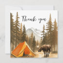 Search for camping thank you cards Bonfire