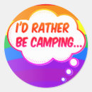 Search for camping cartoon stickers Outdoors