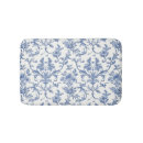 Search for blue toile bath mats Vintage floral