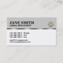Search for paw print business cards Stylish