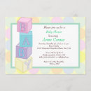 Search for color block invitations Multicolor