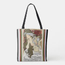 Search for alphonse mucha tote bags Green