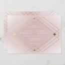 Search for diamond shape wedding invitations Pink