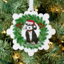 Search for bernedoodle christmas tree decorations Pet