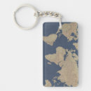 Search for world map key rings Vintage