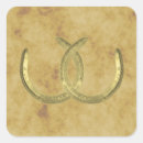 Search for horseshoe wedding stickers Rustic