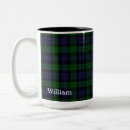 Search for black watch tartan mugs Blue