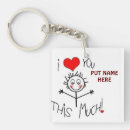 Search for i love names key rings Husband