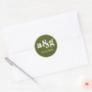 Search for seals wedding stickers Green