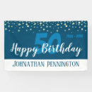 Search for 50th birthday banners Fifty