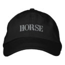 Search for horse embroidered hats Animals