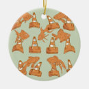 Search for goldfish christmas tree decorations Orange