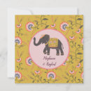 Search for indian elephant invitations Vintage