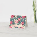 Search for vintage roses note cards Pink