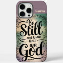 Search for know that i am god iphone cases Scripture