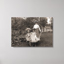 Search for mother and daughter canvas prints Vintage