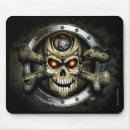 Search for skull and crossbones mousepads Biker