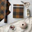 Search for black and brown wrapping paper For him