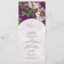 Search for purple and gold menus Flowers