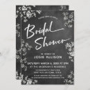 Search for chalkboard bridal shower invitations Bride