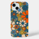 Search for multicolored flowers iphone cases Retro