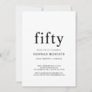Search for fifty and fabulous birthday invitations 50 year old