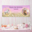 Search for unicorn birthday party banners For kids