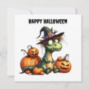 Search for dinosaur halloween cards Spooky