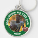 Search for football key rings Green