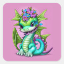 Search for kawaii dragons stickers Purple