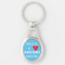 Search for nurse heart key rings Blue