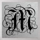 Search for monogram m posters Fancy