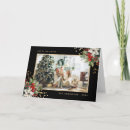 Search for folded photo christmas cards Black